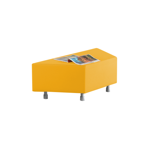 Sitzelement Trapez aus der Sofaserie Wellness-Oase B/H/T 112x40x50 cm, wahlweise in schwer entflammbar lieferbar