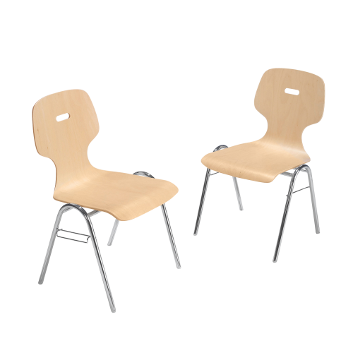 Stuhl Emily Ausführung: mit Sitz- und Rückenpolster, Sitzschale gebeizt, Sitzhöhe: 44 cm Stuhl Emily Ausführung: mit Sitz- und Rückenpolster, Sitzschale gebeizt, Sitzhöhe: 44 cm
