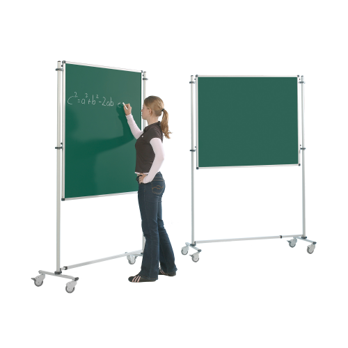 Fahrbare Tafel Grün in Stahlemaille Maße wählbar Fahrbare Tafel Grün in Stahlemaille Maße wählbar