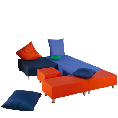 Wellness Oase Set 5 Wellness Oase Set 5, bestehend aus 5 Elementen und 5 Kissen