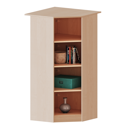 Innenecke als Regal, 4 Ordnerhöhen - Serie evo180 Gesamthöhe 154 cm, für 40, 50 oder 60 cm tiefe Schrankwände, mit Sockel (81 mm) Innenecke als Regal, 4 Ordnerhöhen - Serie evo180 Gesamthöhe 154 cm, für 40, 50 oder 60 cm tiefe Schrankwände, mit Sockel (81 mm)