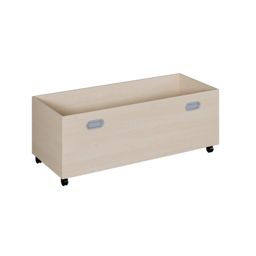 Rollkasten für Sockelnischen-Möbel Tiefe 38 cm für Korpusmöbel in 40-cm-Tiefe, in 2 unterschiedlichen Höhen und 3 Breiten