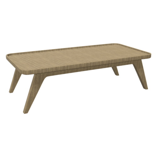 Tisch Ona mit Holzgestell B/H/T: 60x35x120 cm