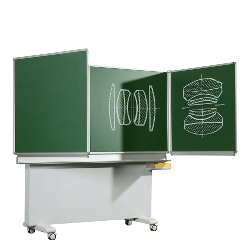 Klappschiebetafel, Schultafel aus Stahl, Serie MST, grün Größen und RAL Farben wählbar Klappschiebetafel, Schultafel aus Stahl, Serie MST, grün Größen und RAL Farben wählbar