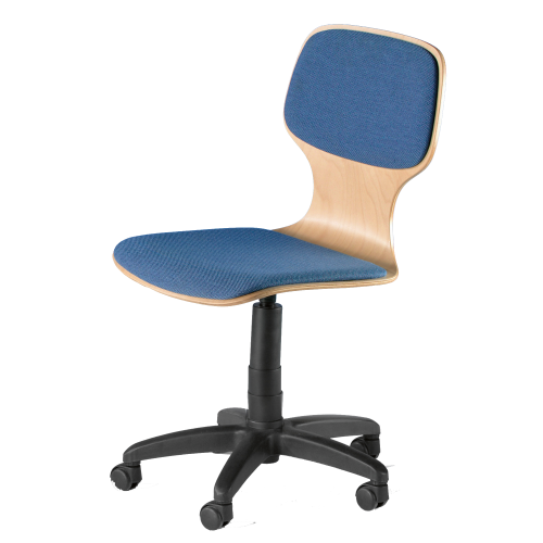 Drehspindelstuhl, mit Sitz-/Rückenpolster Sitzhöhe: 48-67 cm, mit Polyamid- Fußkreuz Drehspindelstuhl, mit Sitz-/Rückenpolster Sitzhöhe: 48-67 cm, mit Polyamid- Fußkreuz