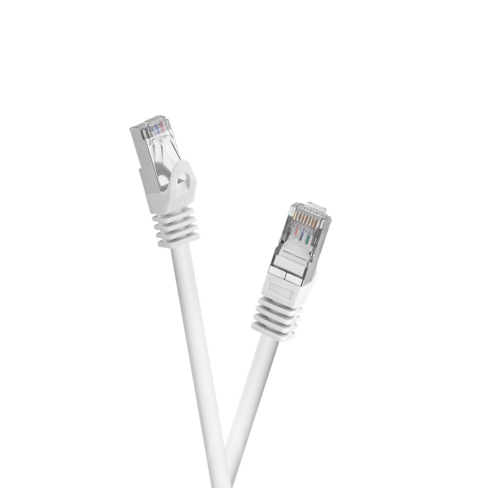 celexon CAT 6A Patchkabel - S/FTP 0,5m, weiß celexon CAT 6A Patchkabel - S/FTP 0,5m, weiß