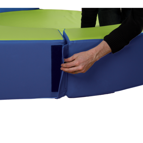 Set - Halbe Sache Durchmesser: 200 cm, Kunstleder, Farbe wählbar