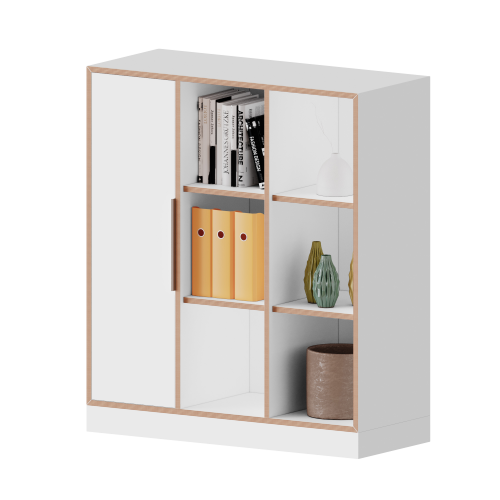 qickly® Schrank, 3 Ordnerhöhen, 1 Tür B/H/T: 104,2x110,5x42,6 cm