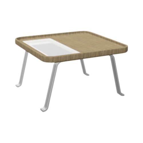 Tisch Ona mit Gestell aus Metall B/H/T: 60x35x60 cm