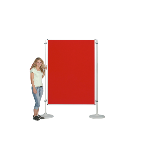Moderationswand, Coronaschutzwand mit doppelseitiger Klettenstoffoberfläche Serie NSTT F B/H: verschiedene Größen, Stofffarbe wählbar Moderationswand, Coronaschutzwand mit doppelseitiger Klettenstoffoberfläche Serie NSTT F B/H: verschiedene Größen, Stofffarbe wählbar