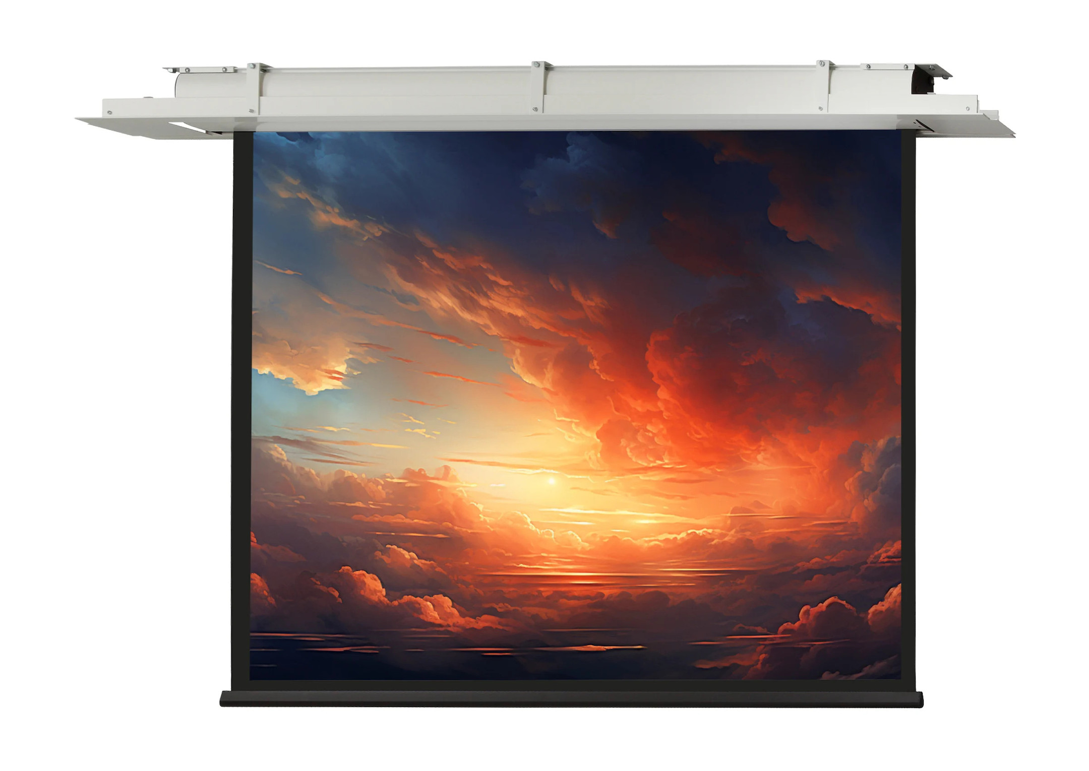 celexon Deckeneinbau Leinwand Motor Expert 300 x 225 cm