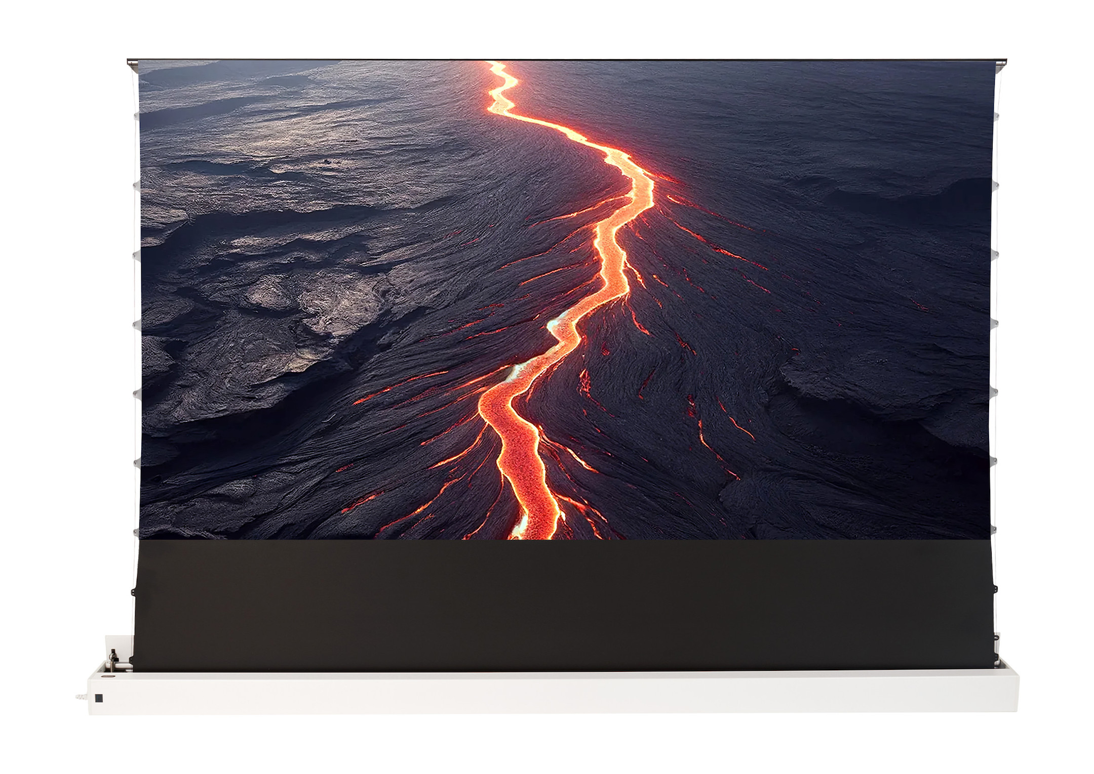 celexon UST Hochkontrast Bodenscheren Leinwand - HomeCinema Plus, 110" weiß