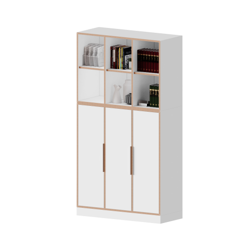 qickly® Schrank, 5 Ordnerhöhen, 3 Türen B/H/T: 104,2x176x42,6 cm