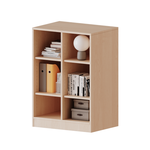 Regal, zweireihig, 2 Ordnerhöhen - evo180 Serie Breite 70,3 cm, Gesamthöhe 100 cm (2,5 Ordnerhöhen), mit Sockel und Mittelwand, ohne Boxen, 4 Einlegeböden Regal, zweireihig, 2 Ordnerhöhen - evo180 Serie Breite 70,3 cm, Gesamthöhe 100 cm (2,5 Ordnerhöhen), mit Sockel und Mittelwand, ohne Boxen, 4 Einlegeböden