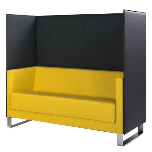 Sit!Box - Privacy 2,5er Sofa mit Lärmschutz B/H/T: 152x140x72 cm