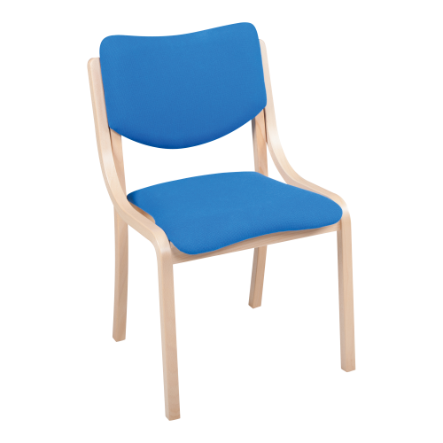 Stuhl INGRID, mit Sitz-/Rückenpolster Sitzhöhe: 46 cm, B/H/T: 52x83x56 cm
