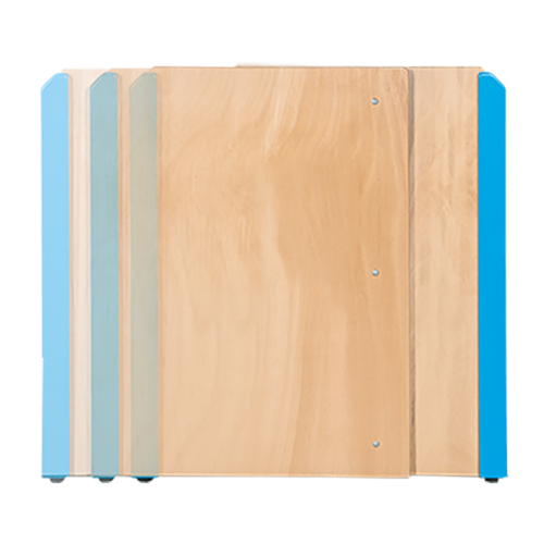 Raumteiler "Ausgleich" B/H/T: 44,5-70,5x60x4 cm, Stollenbauweise