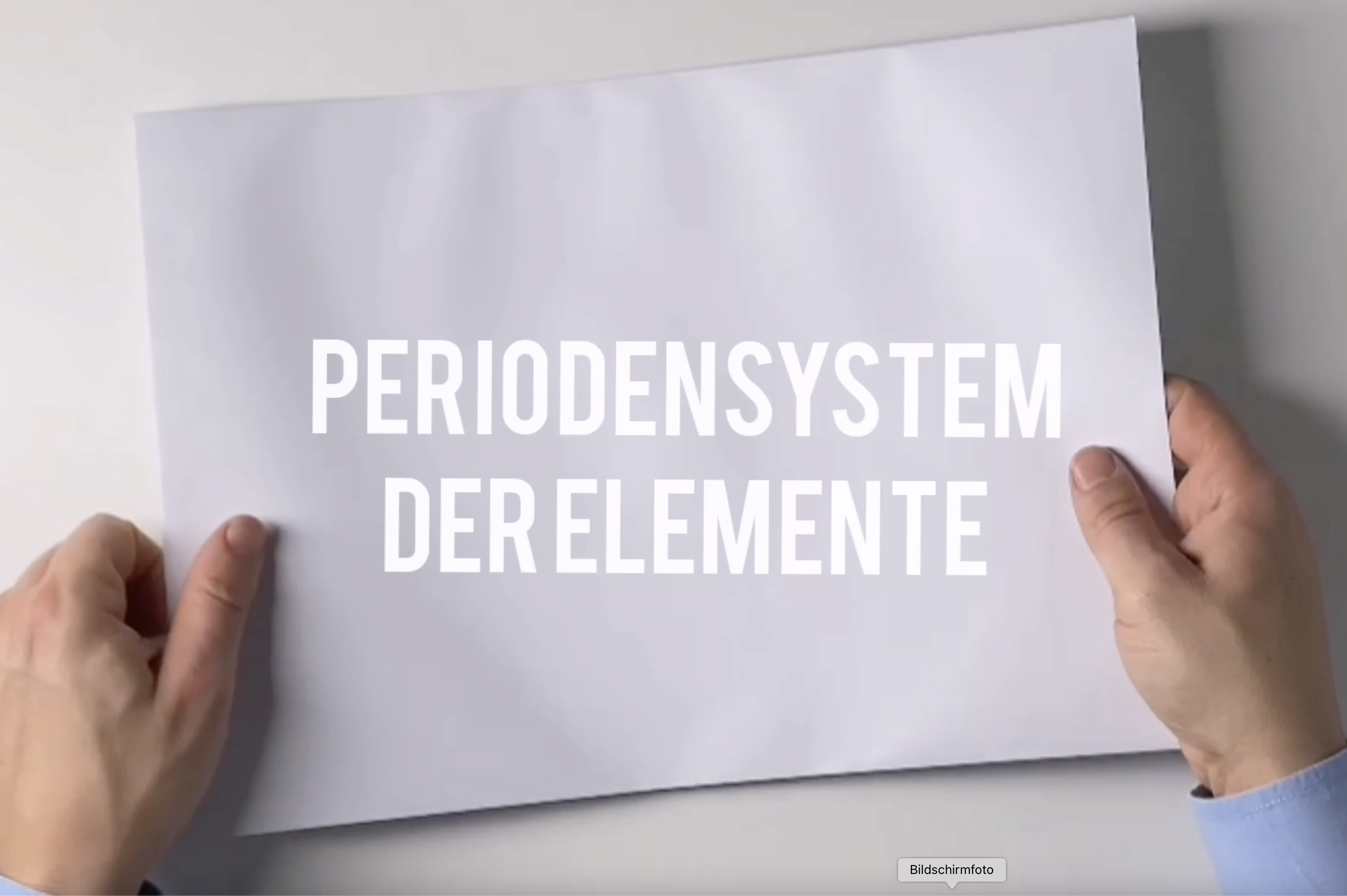 Periodensystem der Elemente - DIN A4 - Klassensatz à 30