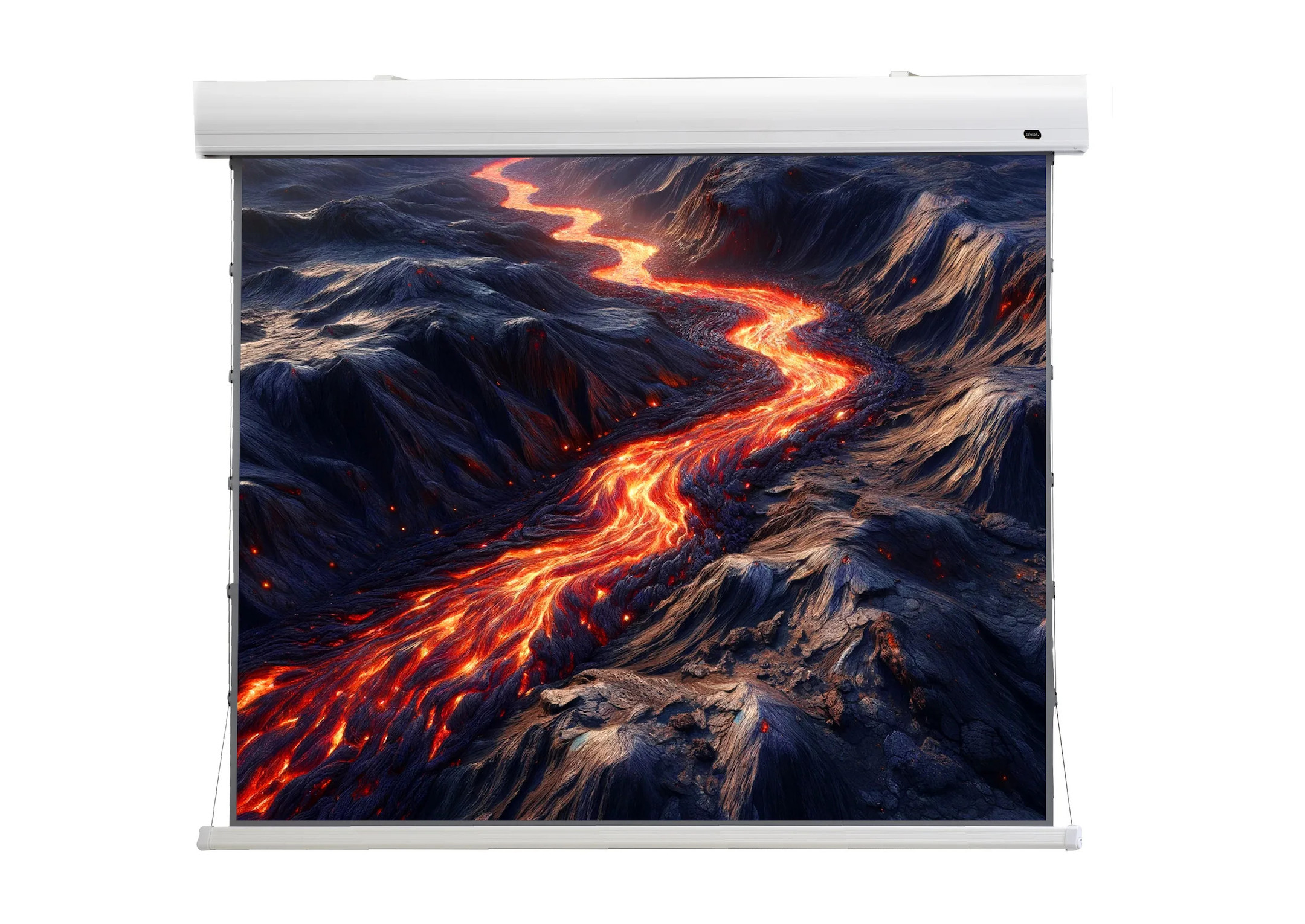 celexon HomeCinema Hochkontrastleinwand Tension 243 x 136 cm 110" - Dynamic Slate ALR