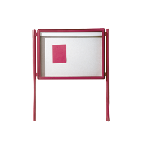 Aluvitrine Modell W9, Stahl weiß Maße und Einsatzbereich wählbar Aluvitrine Modell W9, Stahl weiß Maße und Einsatzbereich wählbar