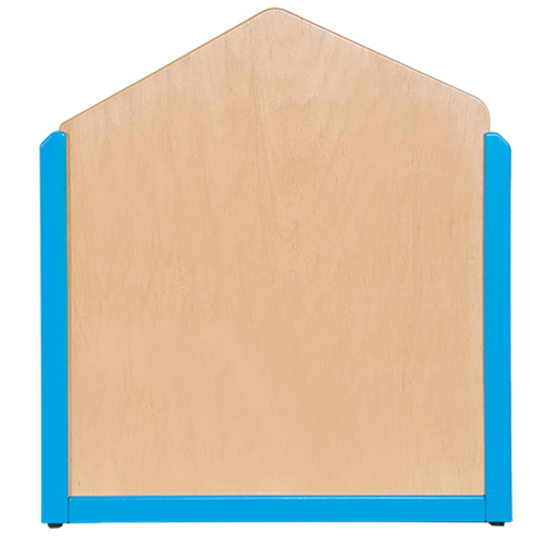 Raumteiler "Fünfeck" B/H/T: 70,5x60/80x4 cm, Stollenbauweise