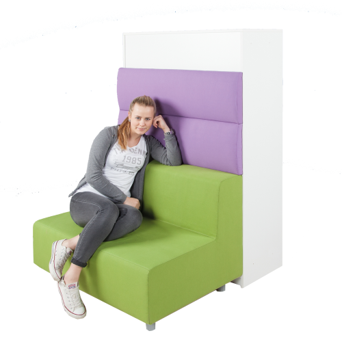 Wandpaneele für Relax! 1-Sitzer, Bezug schwer entflammbar B/T: 70x8 cm Wandpaneele für Relax! 1-Sitzer, Bezug schwer entflammbar B/T: 70x8 cm