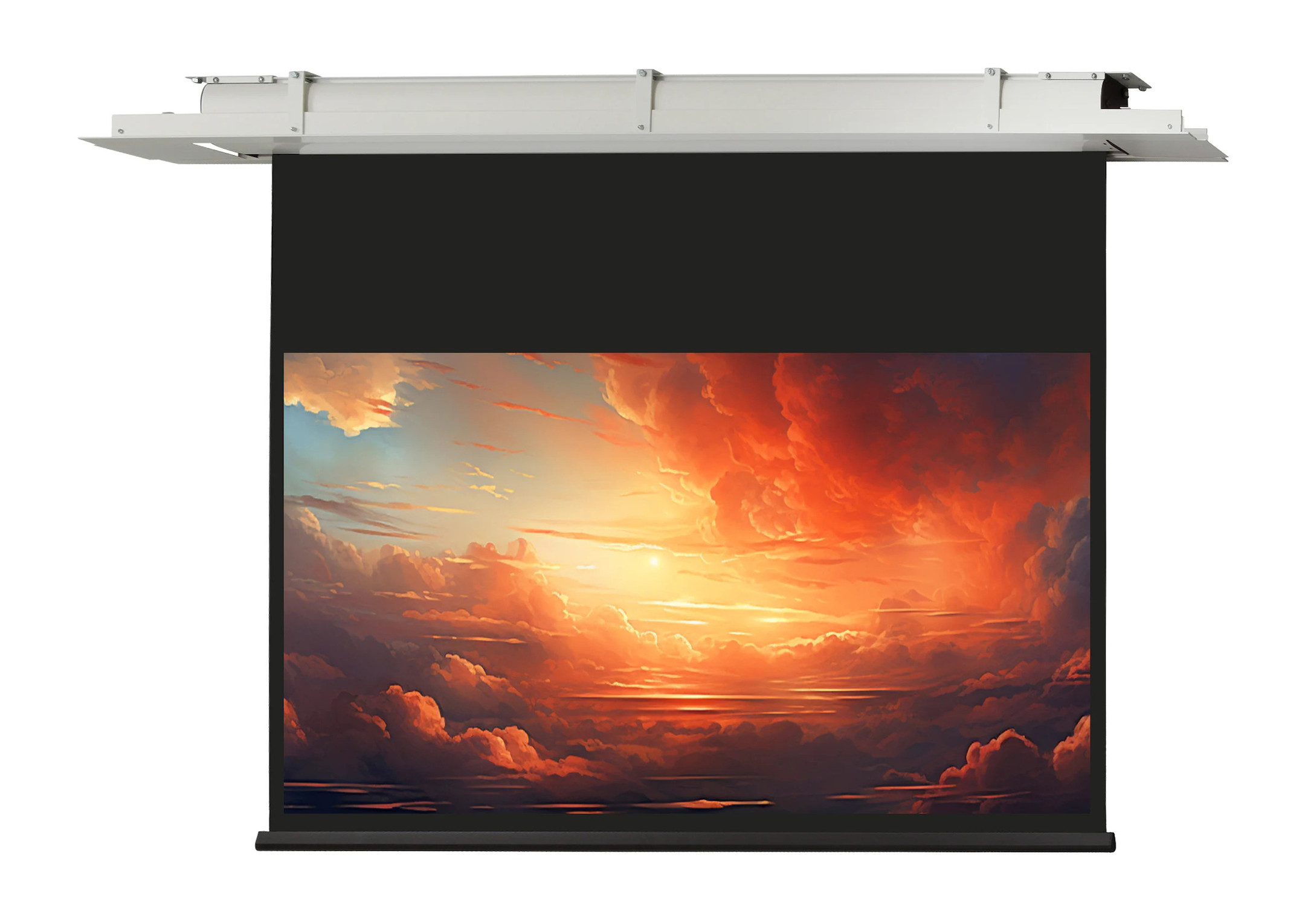 celexon Deckeneinbau Leinwand Motor Expert 300 x 169 cm