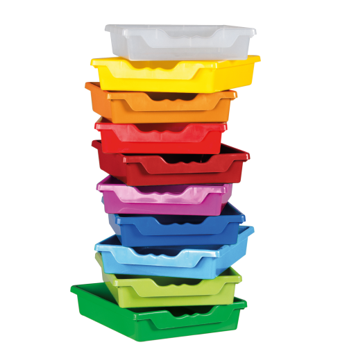 Ergo Tray Box M verschiedene Farben, aus schwer entflammbarem Kunststoff Ergo Tray Box M verschiedene Farben, aus schwer entflammbarem Kunststoff