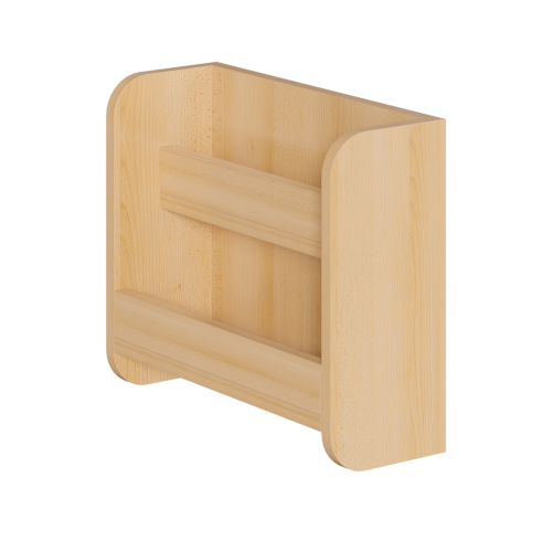 Ansatz für Bastelwagen für Becher/Flaschen, B/H/T: 50x40x17 cm
