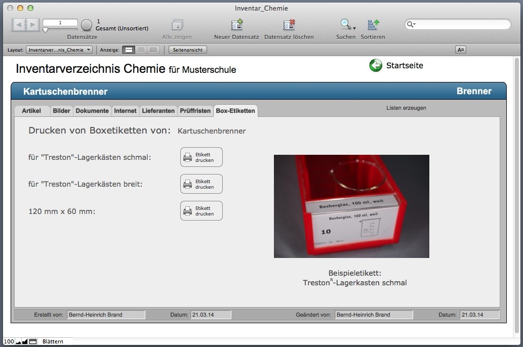 CHEmac-win Gefahrstoff-Managementsoftware