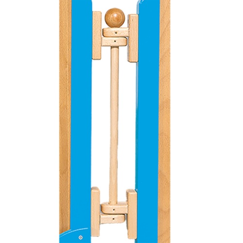 Verbinder für Raumteiler B: 8,8 cm, zwischen Einzelelementen oder zur Wand, Stollenbauweise Verbinder für Raumteiler B: 8,8 cm, zwischen Einzelelementen oder zur Wand, Stollenbauweise