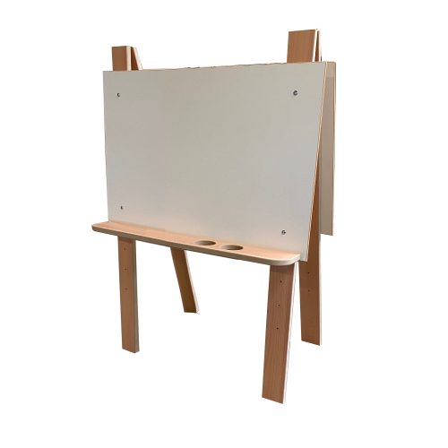 Staffelei, höhenverstellbar Staffelei für Kinder, inkl. Foldback-Klammern Staffelei, höhenverstellbar Staffelei für Kinder, inkl. Foldback-Klammern