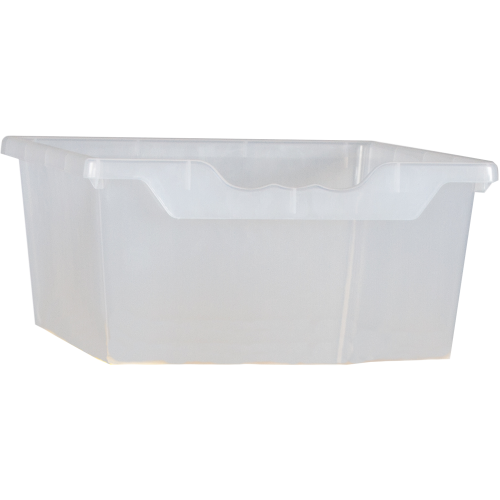 Set bestehend aus 2xErgo Tray Box L mit Montageschienen Transparent, aus schwer entflammbarem Kunststoff Set bestehend aus 2xErgo Tray Box L mit Montageschienen Transparent, aus schwer entflammbarem Kunststoff