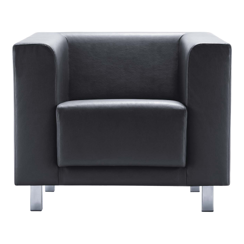 Sit! Box - Einsitzer B/H/T: 87x76x75 cm, Gestell und Bezugsfarbe wählbar