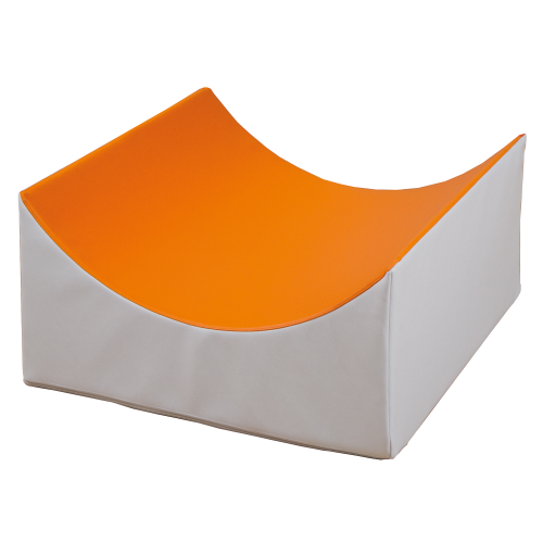 Kunstlederelement, Bezug und Schaumstoff-Kern schwer entflammbar Tal, B/H/T: 60x15/30x60 cm