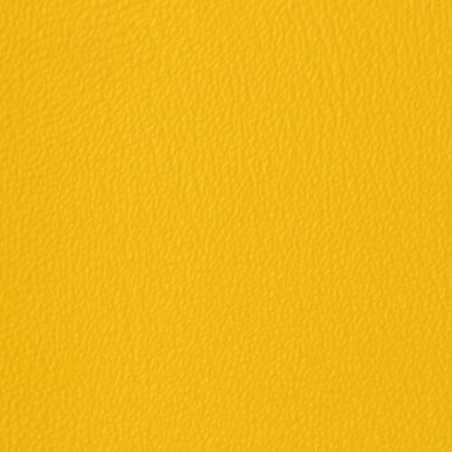 Kunstleder und Polsterung schwer entflammbar - Gelb