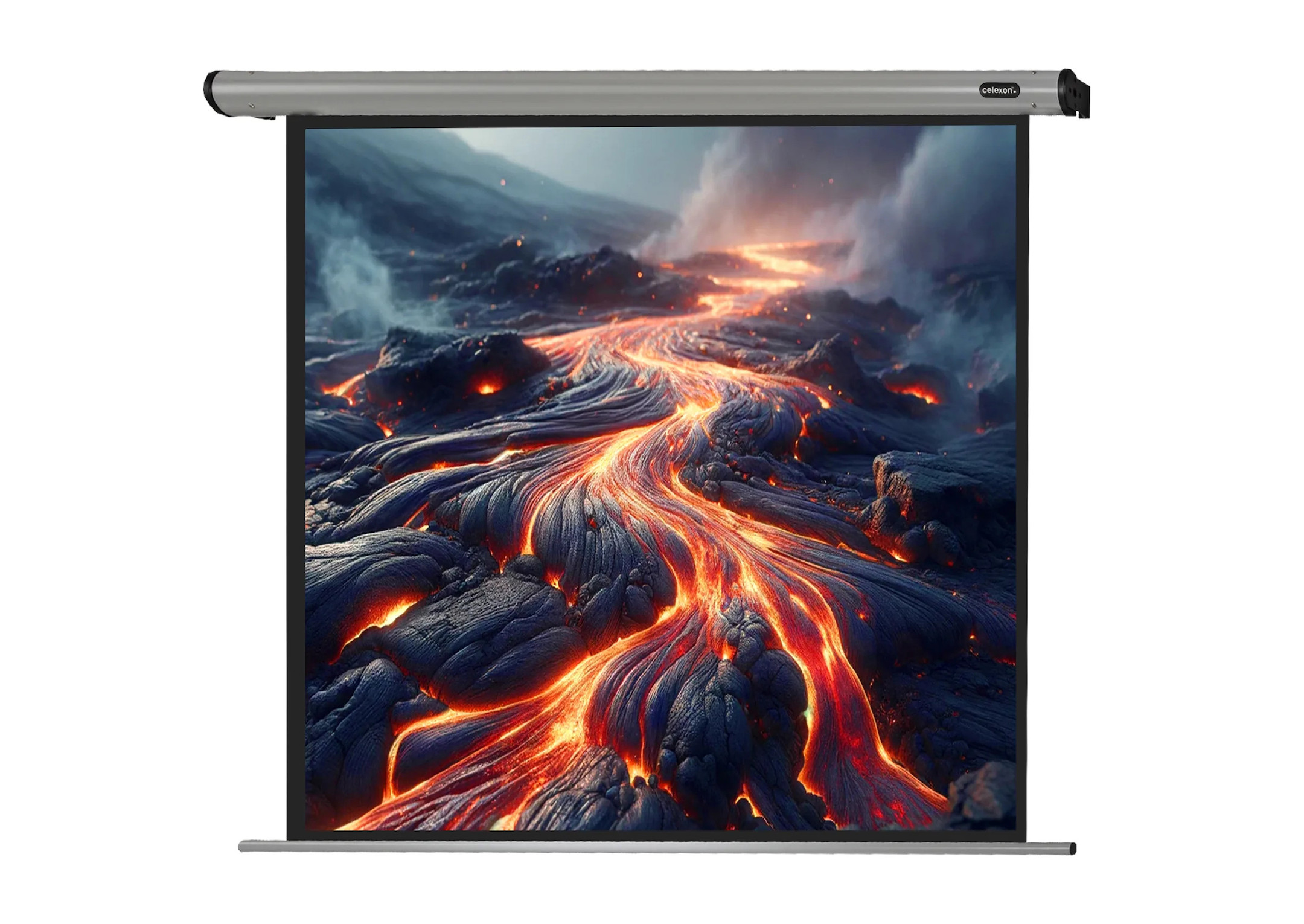 celexon Leinwand Motor HomeCinema 120 x 120 cm