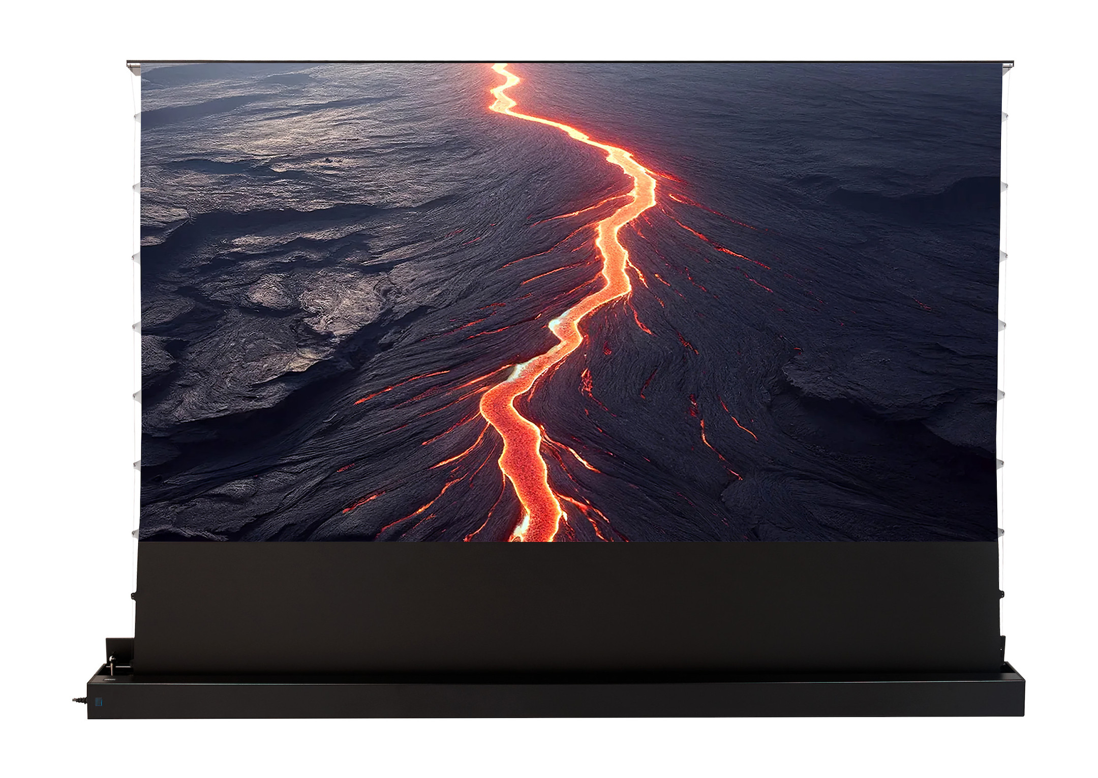 celexon UST Hochkontrast Bodenscheren Leinwand - HomeCinema Plus, 130" schwarz