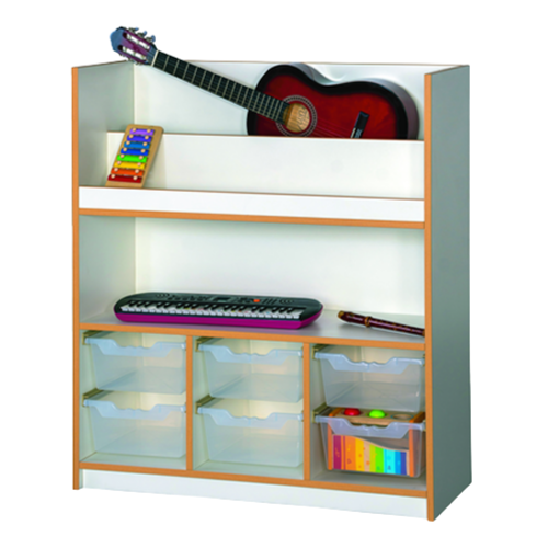 Musikregal B/H/T: 104,5x120x40 cm