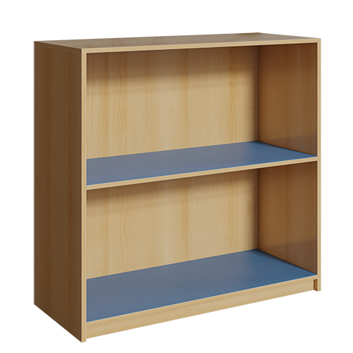 Regal mit 1 Zwischenboden für Schulranzen-Trolleys Regal aus feuerhemmendem Material, H/T: 120x45 cm, Böden mit Linoleum,