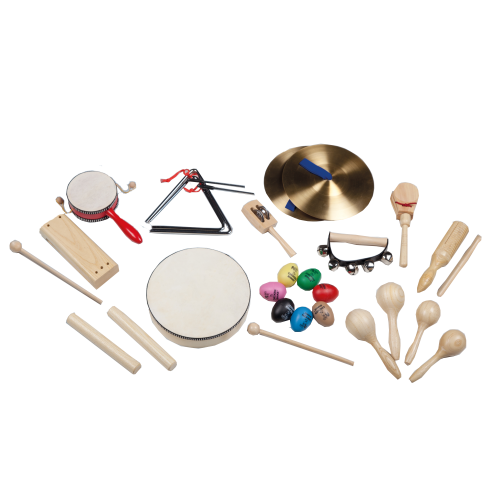Rhythmikset  DP 1002 mit Tasche 19-teile, hochwetig verarbeitet Rhythmikset  DP 1002 mit Tasche 19-teile, hochwetig verarbeitet