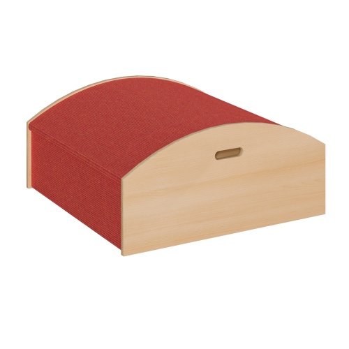 Spielpodest - Berg B/H/T: 78x24/36x78 cm, mit Tretford Teppich Spielpodest - Berg B/H/T: 78x24/36x78 cm, mit Tretford Teppich