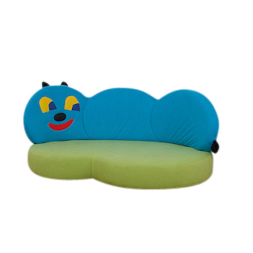 Kindersofa Raupe Rudi B/H/T 140x64x90cm Kindersofa Raupe Rudi B/H/T 140x64x90cm