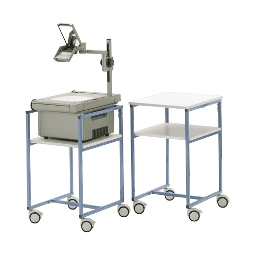 Projektorwagen PS 17 B/H/T: 46x75x52 cm, Gestell grau RAL 7035, Dekor grau Projektorwagen PS 17 B/H/T: 46x75x52 cm, Gestell grau RAL 7035, Dekor grau