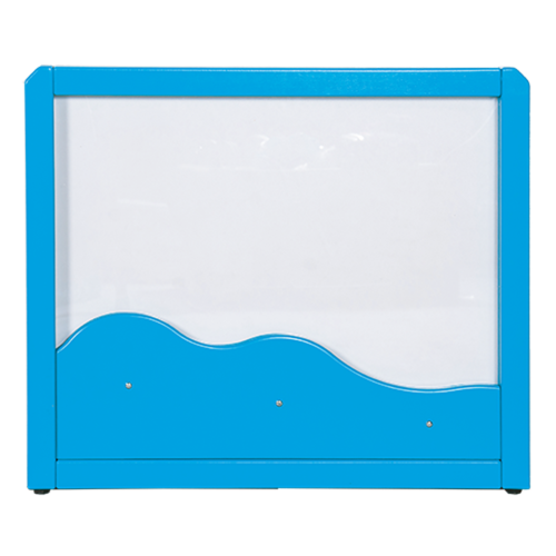 Raumteiler "Welle" B/H/T: 70,5x60x4 cm, Stollenbauweise