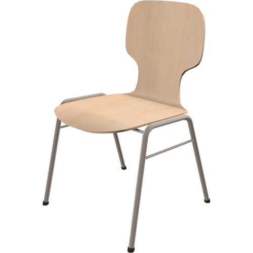 Schalenstuhl stapelbar mit Rundrohrgestell Stapelstuhl mit Sitzschale und Vierfuß- Rundrohrgestell Schalenstuhl stapelbar mit Rundrohrgestell Stapelstuhl mit Sitzschale und Vierfuß- Rundrohrgestell
