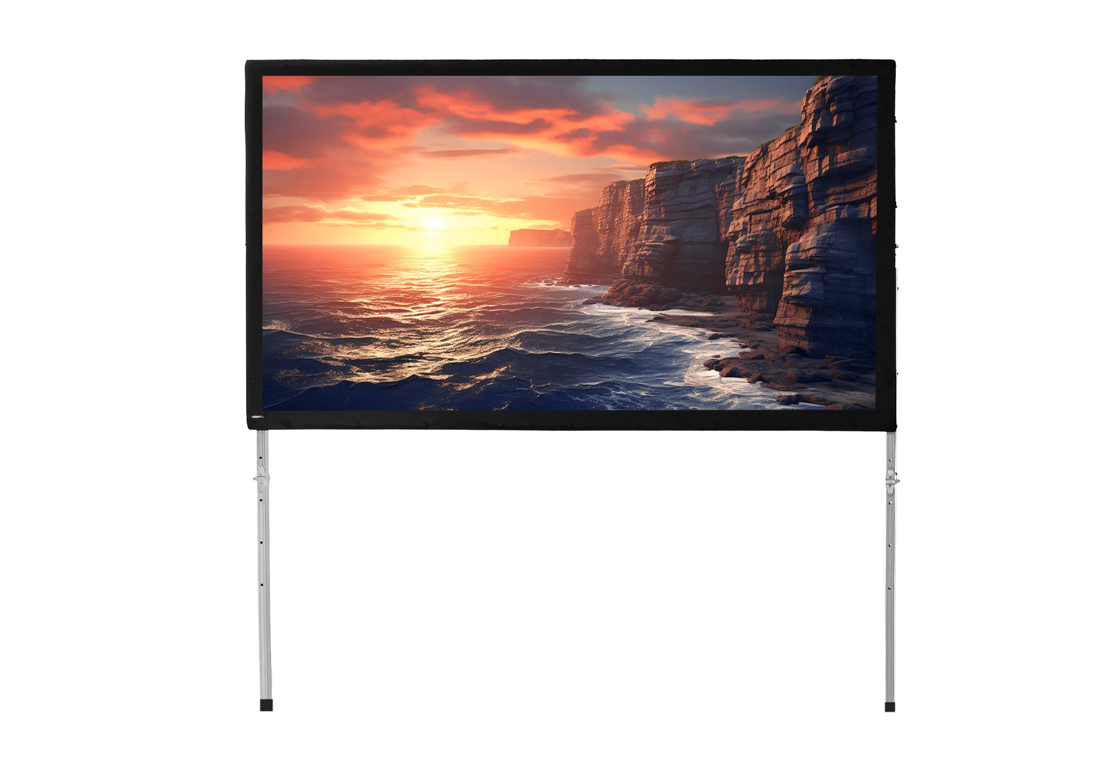 celexon Faltrahmen Leinwand Mobil Expert 366 x 229 cm, Frontprojektion