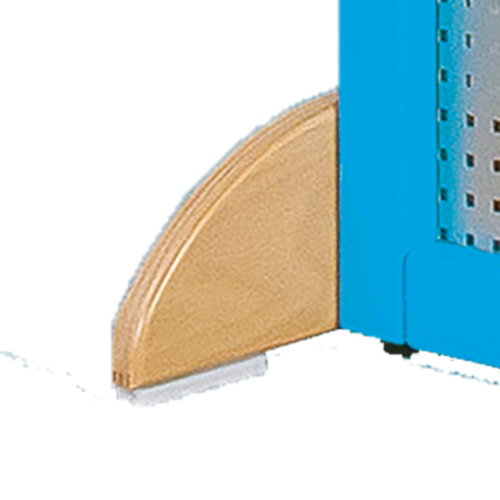 Standfuß für Raumteiler B/H/T: 1,8 x 9,4 x 25 cm, Stollenbauweise Standfuß für Raumteiler B/H/T: 1,8 x 9,4 x 25 cm, Stollenbauweise