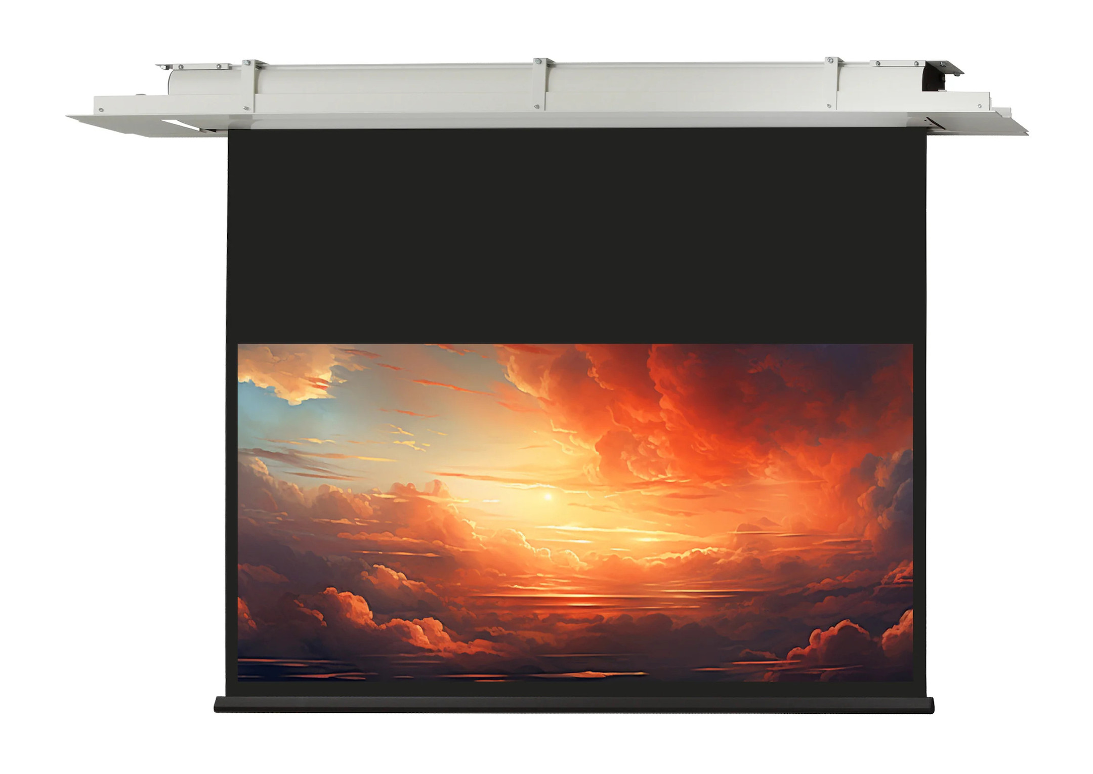 celexon Deckeneinbau Leinwand Motor Expert 280 x 175 cm