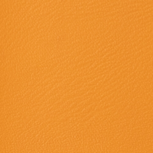 Kunstleder und Polsterung schwer entflammbar - Orange